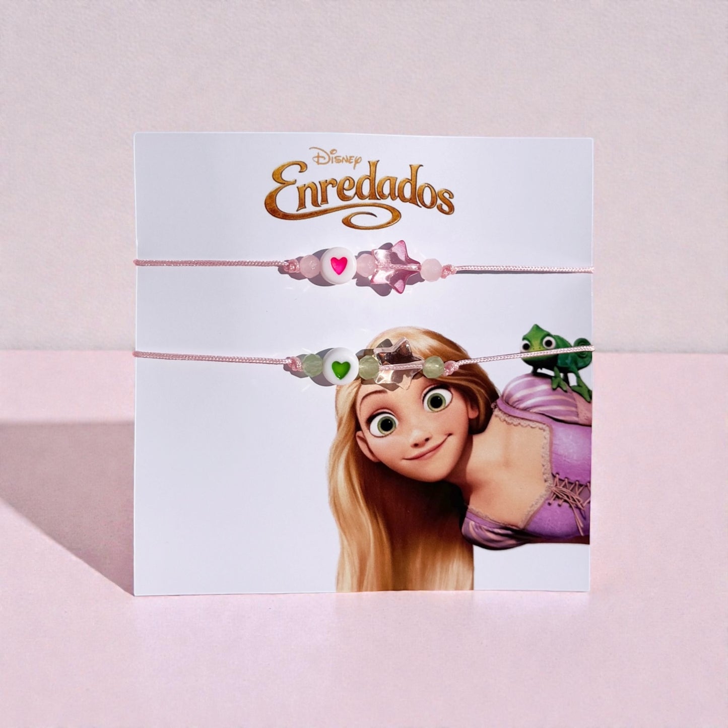 Set Pulseras Rapunzel & Pascal
