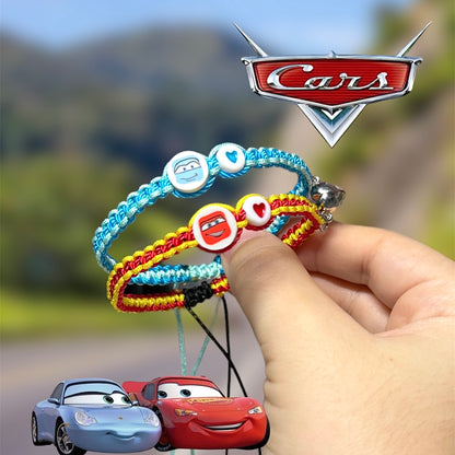 Duo Pulseras Rayo Mcqueen y Sally