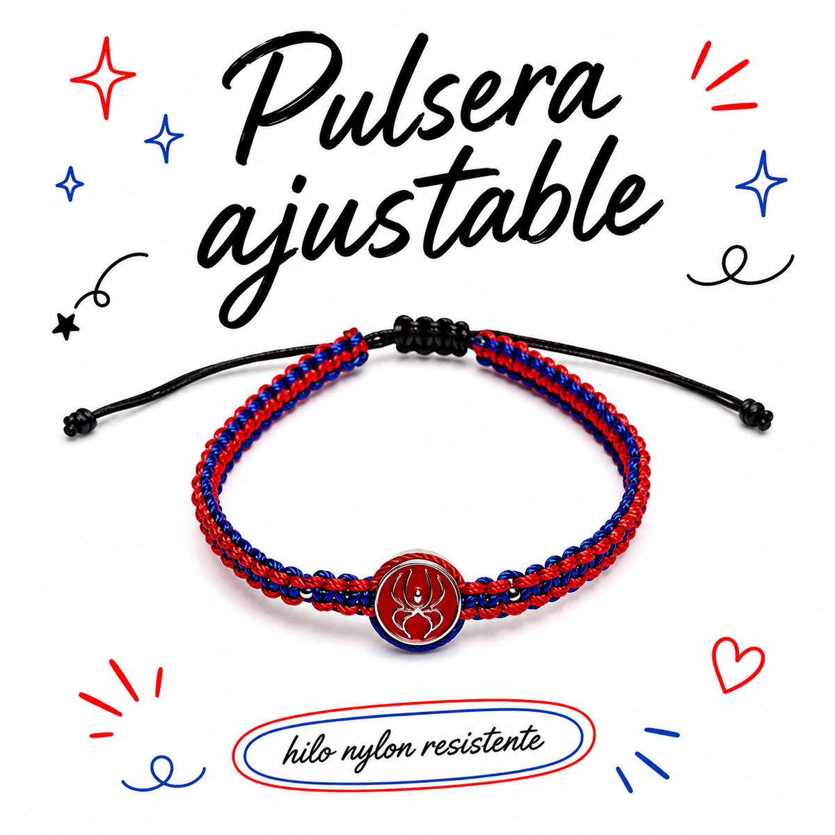 Pulsera Spiderman Brand a New day Tejida