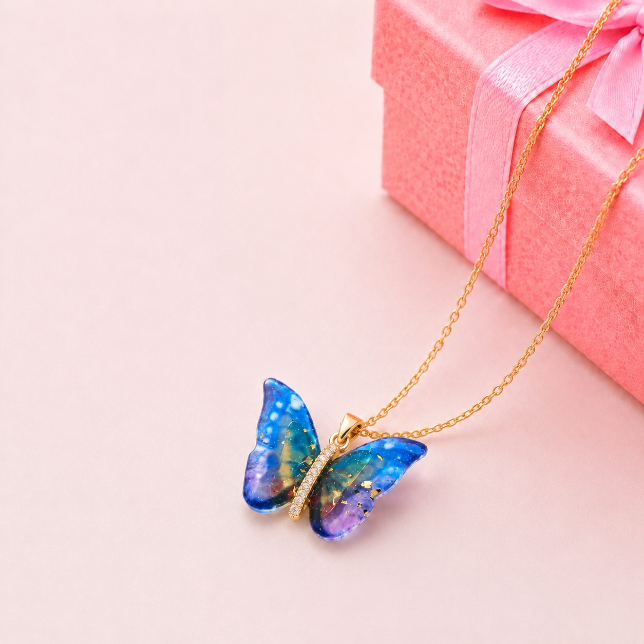 Collar Mariposa Barbie Mermaidia