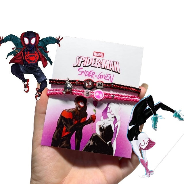 Dúo Miles Morales & Gwen Stacy Bracelets