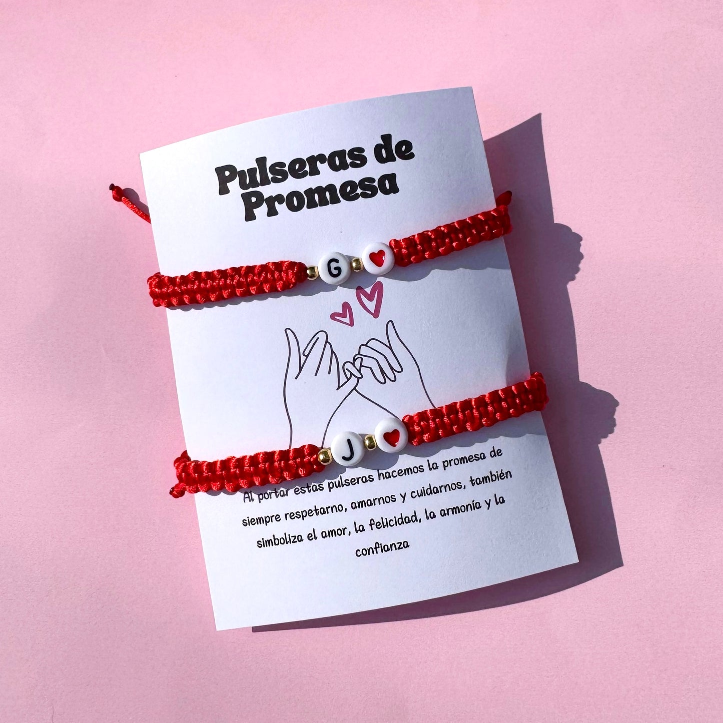 Pulseras de promesa