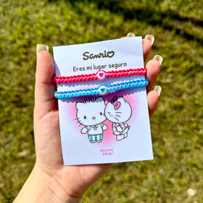 Duo Pulseras Hello kitty x Dear Daniel