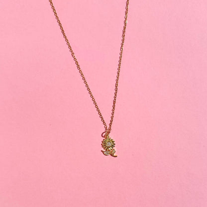 Collar floricienta + caja de regalo