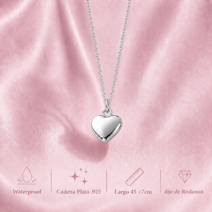 Collar Corazón Culpa Tuya