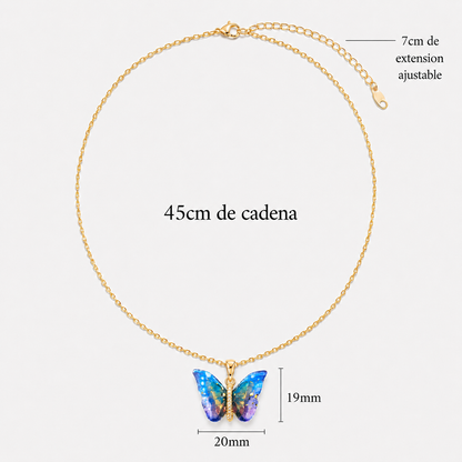 Collar Mariposa Barbie Mermaidia
