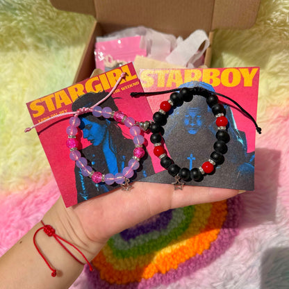 Duo Pulseras Starboy y Stargirl