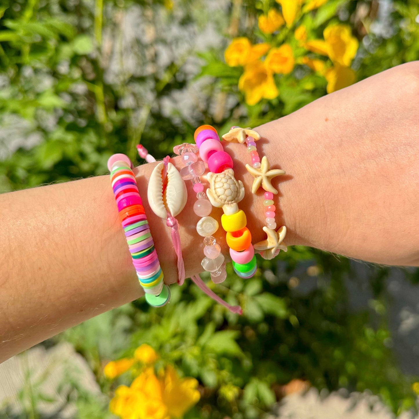 Set de Pulseras Summer Vibes