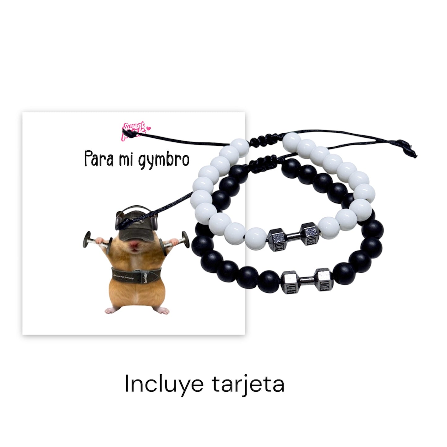 Set Pulseras Gym bro