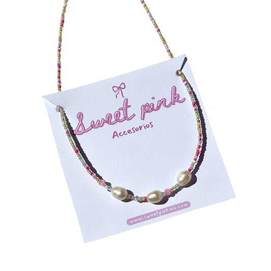 Collar Sunset Beads