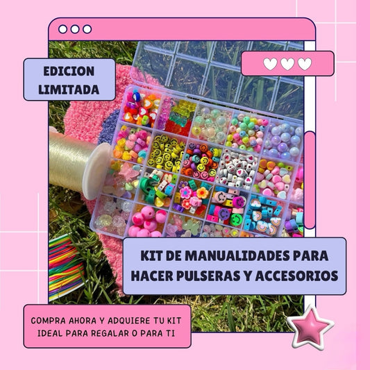 Kit para crear pulseras