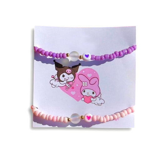 Duo Pulseras Kuromy y My Melody