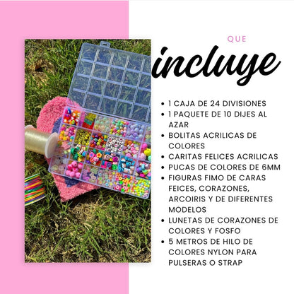Kit para crear pulseras