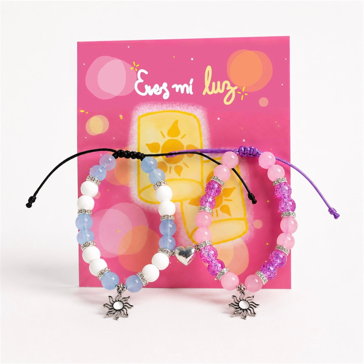 Set Pulseras de Rapunzel y Flynn