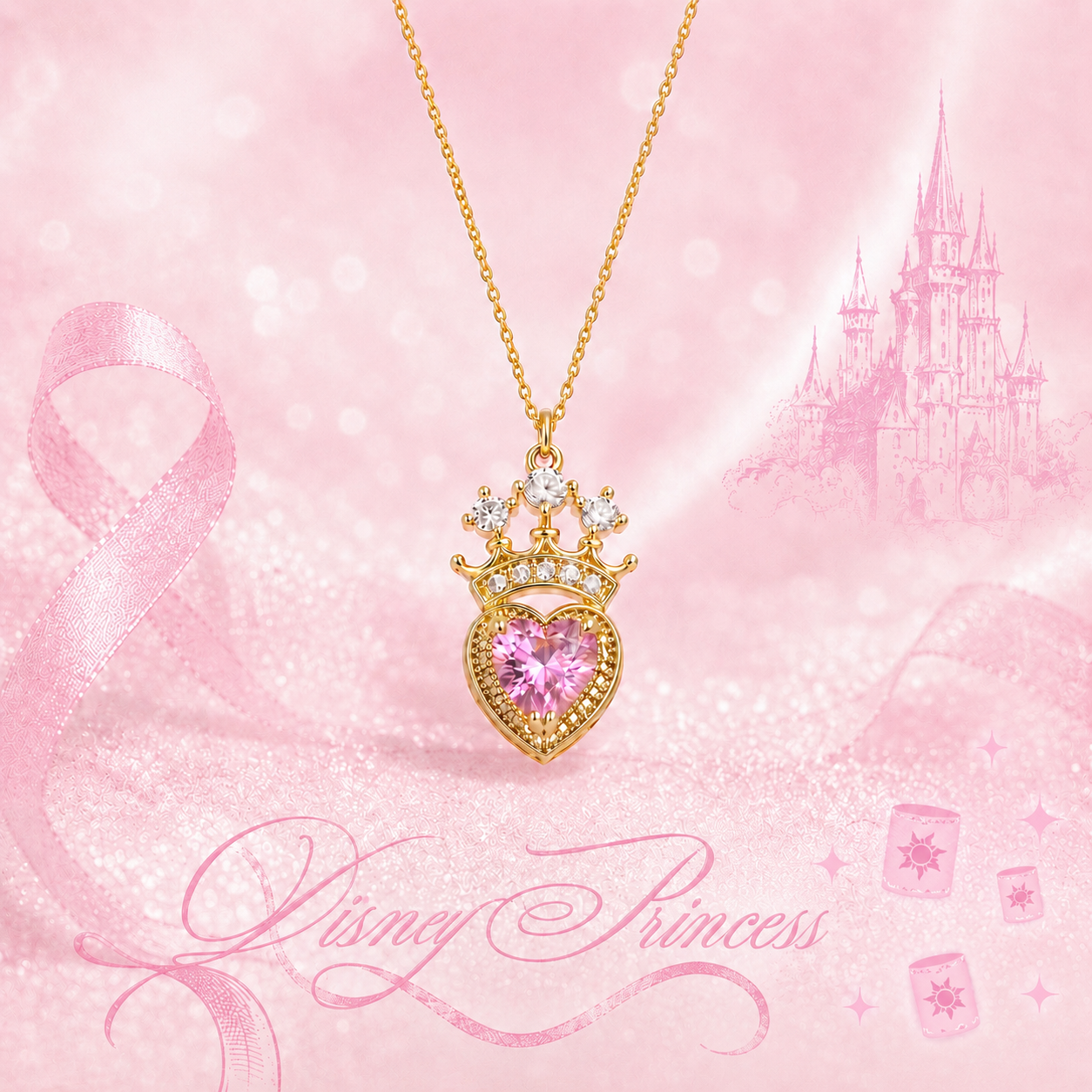 Collar Corona Rapunzel