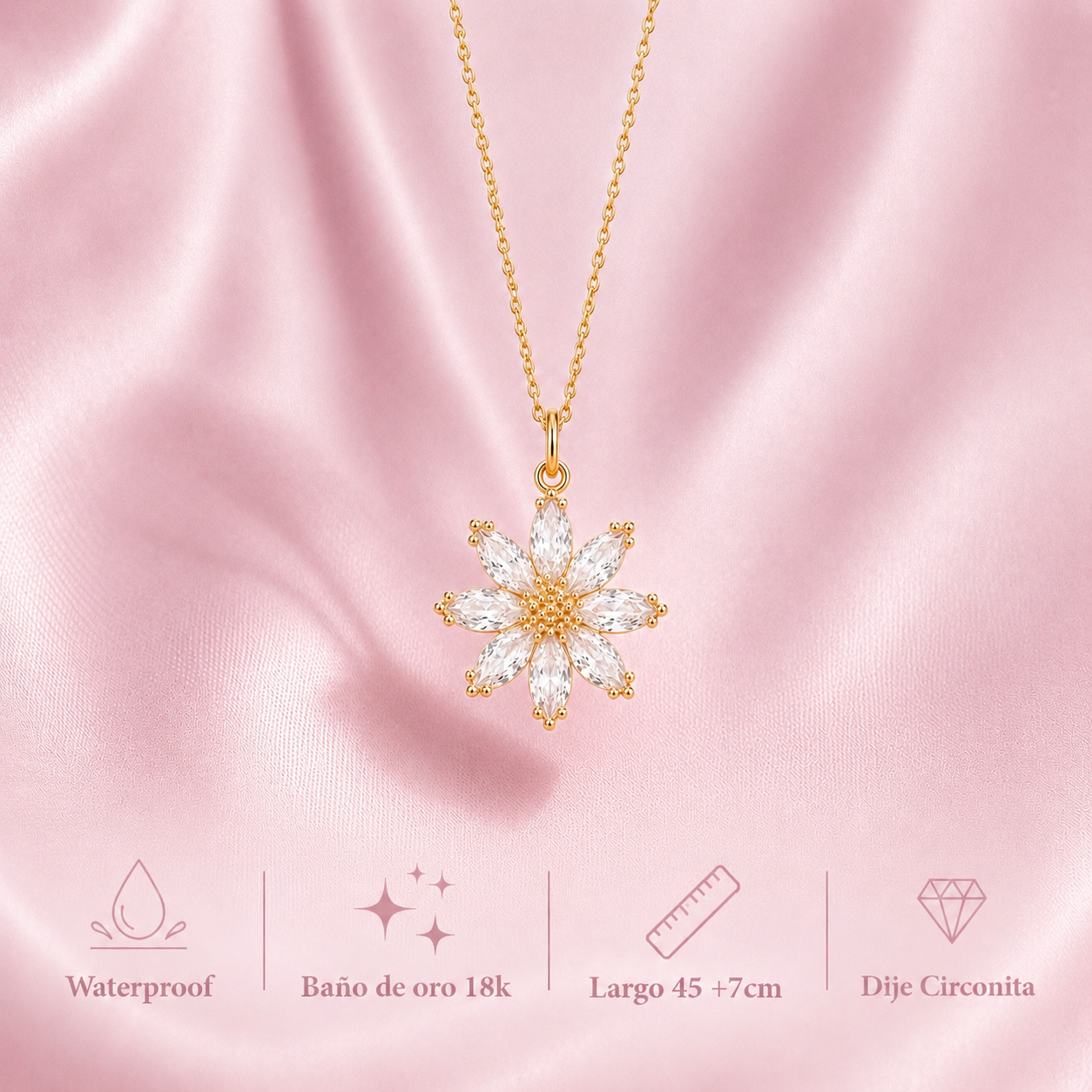 Cadena Princesa Mulan