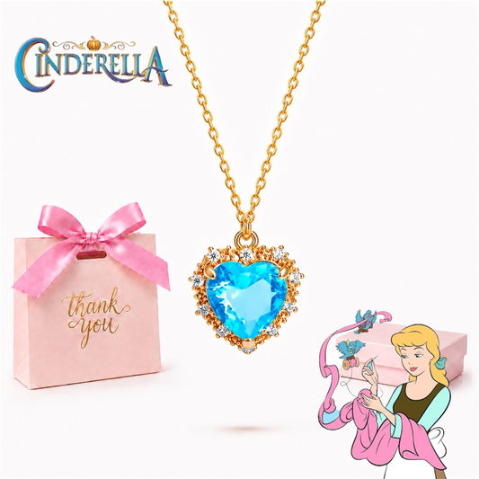 Collar Cinderella + cajita regalo