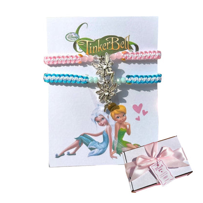 Set Pulseras Tejidas Tinkerbell