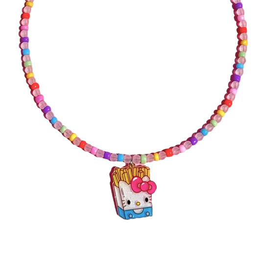 Collar Hello Kitty & Fries