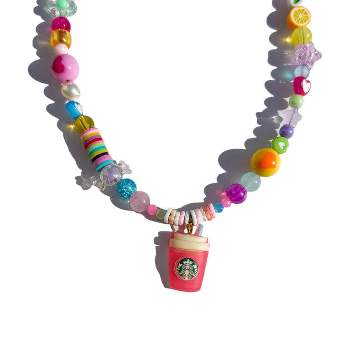 Collar Strawberry Frappuccino🍓✨