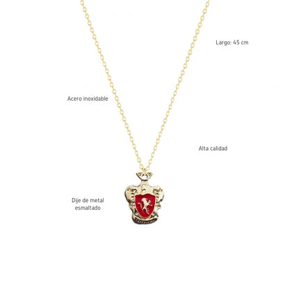 Collar Gryffindor + carta de aceptación