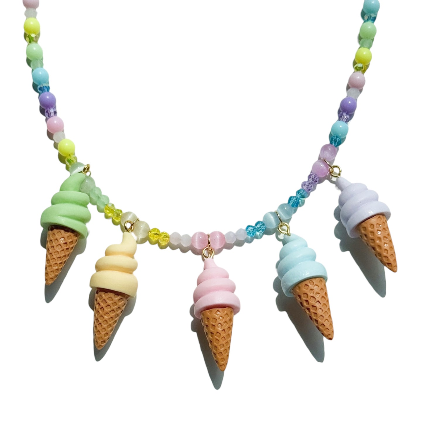 Collar Ice cream rainbow🍦🌈