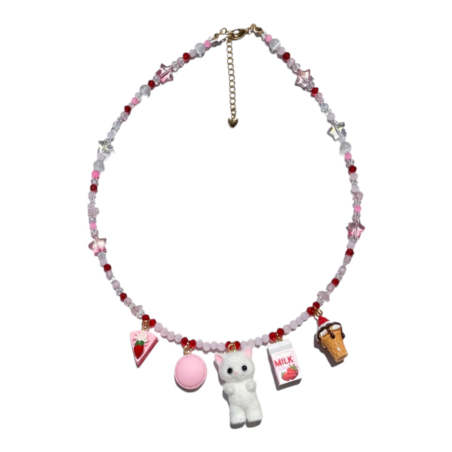 Collar Strawberry Milk Dream 🍓🥛