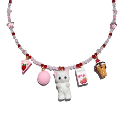 Collar Strawberry Milk Dream 🍓🥛