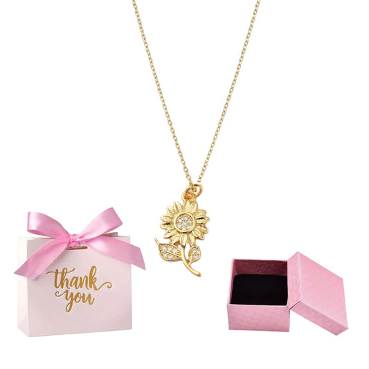 Collar floricienta + caja de regalo