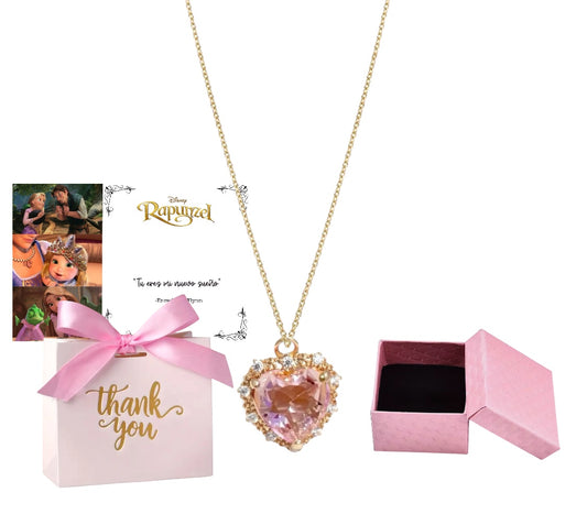 Collar Rapunzel “Tu eres mi nuevo sueño”
