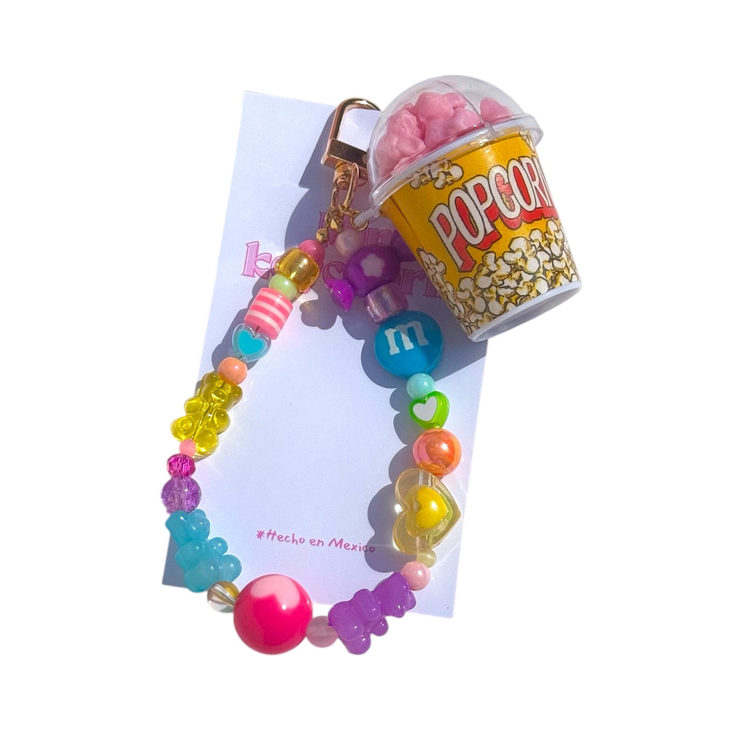 Mini Popcorn keycharm