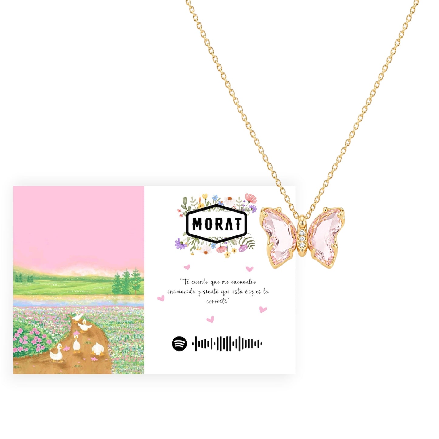 Collar Mariposa Morat