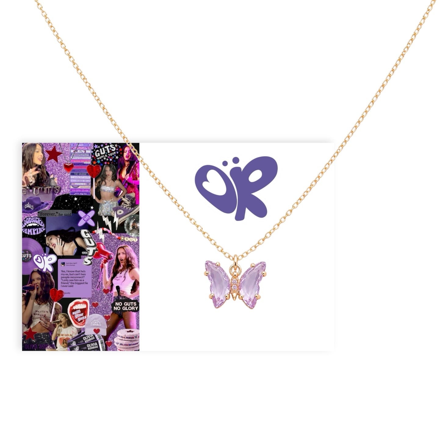 Collar Mariposa Olivia Rodrigo