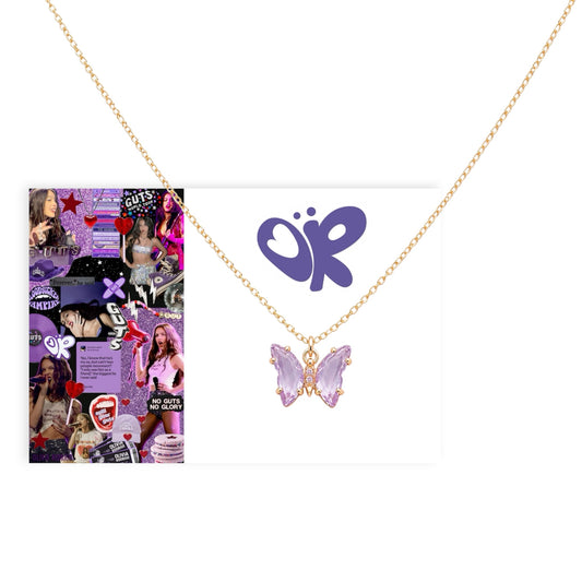 Collar Mariposa Olivia Rodrigo