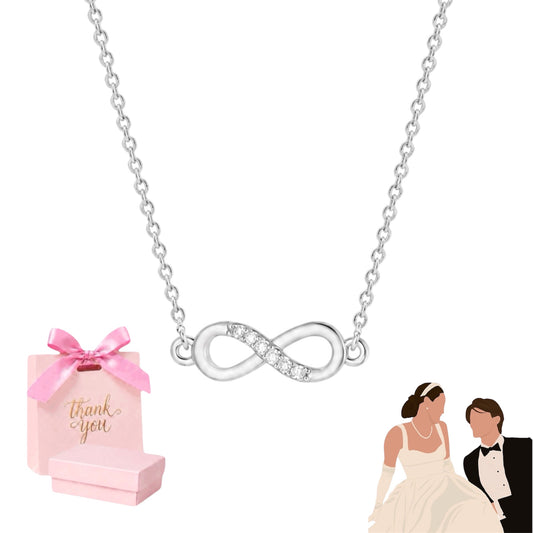 Collar Infinito Belly y Conrad