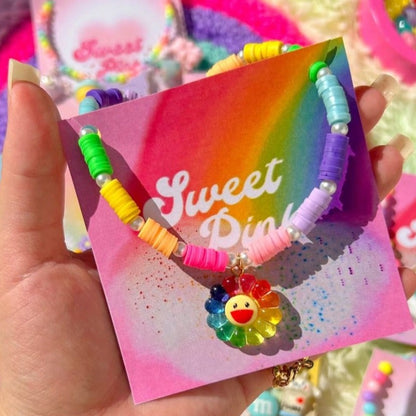 Collar Happy Rainbow