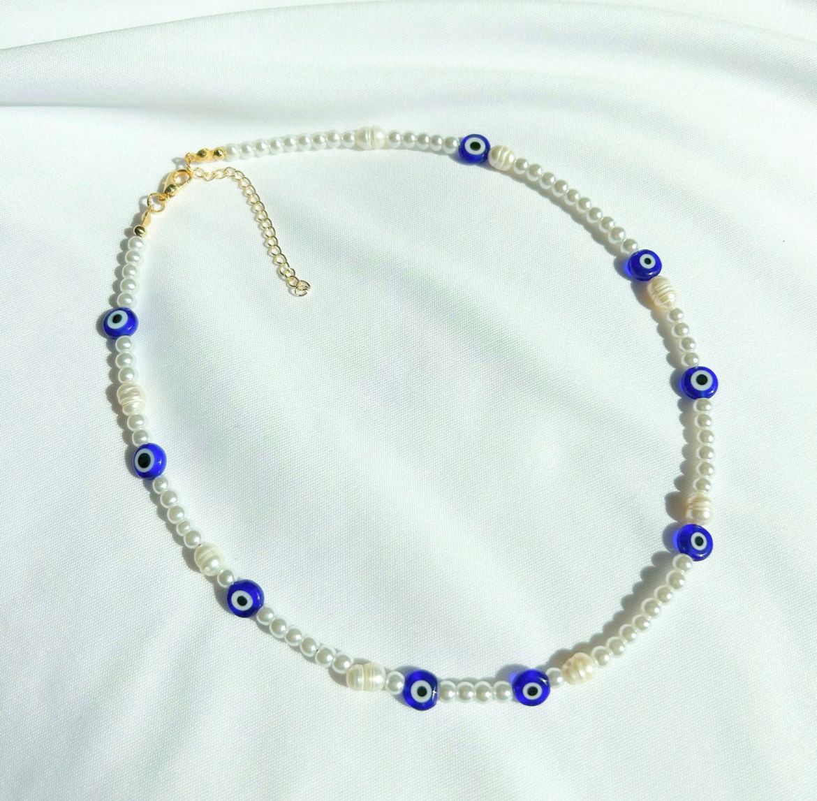 Collar Ojo Turco azul