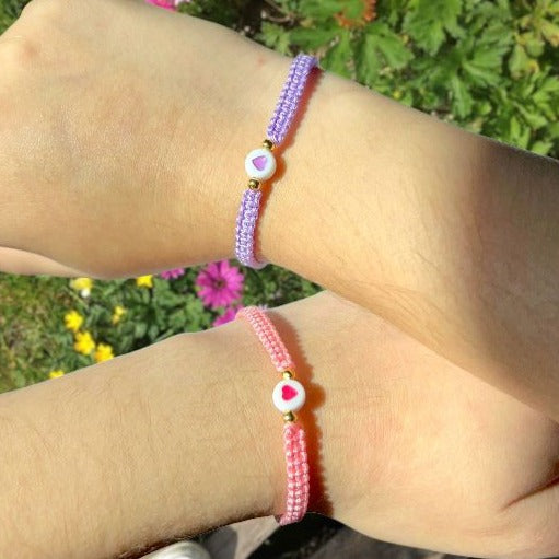 Pulseras Tejidas para Mejores Amigas